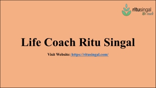 Life Coach Ritu Singal- Counseling Services for Children