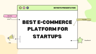 Best E-commerce  Platform for Startups