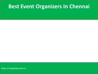 Dj Events In Chennai