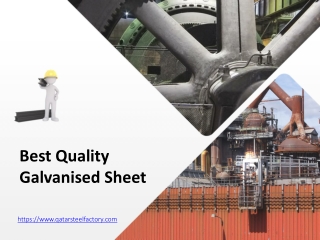 Best Quality Galvanised Sheet - www.qatarsteelfactory.com
