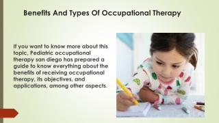 Occupational Therapist San Diego