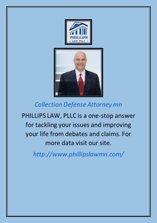 Collection Defense Attorney mn