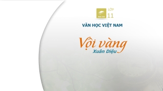 Bài giảng Ngữ văn 11 - Đọc hiểu: Vội vàng