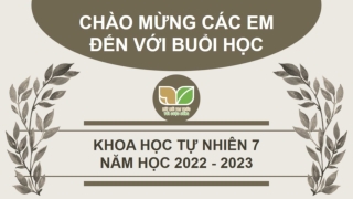 Bài giảng Khoa học tự nhiên 7 - Bài 1: Phương pháp và kĩ năng học tập môn KHTN