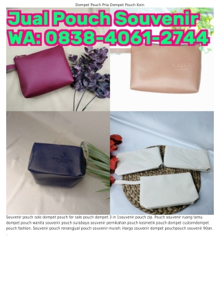 Ö8ᣮ8-4Ö6l-2744 (WA) Souvenir Pouch Kanvas Murah Souvenir Pouch Surabaya