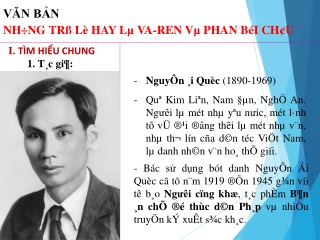 Bài giảng Ngữ văn 7 - Bài 27: Những trò lố hay là Va-ren và Phan Bội Châu