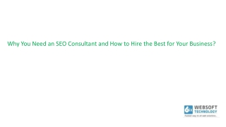 Get the services of top Seo consultant in India
