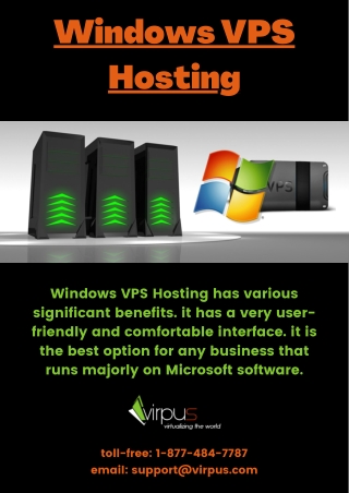 Windows VPS Hosting