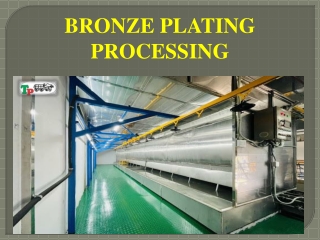 BRONZE PLATING PROCESSING