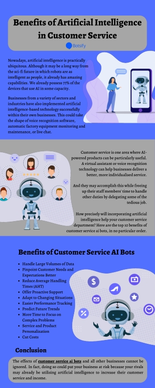Benefits of Artificial Intelligence in Customer Service