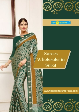 Best Sarees Wholesaler in Surat