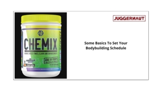 Some Basics To Set Your Bodybuilding Schedule