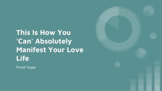 This Is How You 'Can' Absolutely Manifest Your Love Life