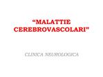 MALATTIE CEREBROVASCOLARI