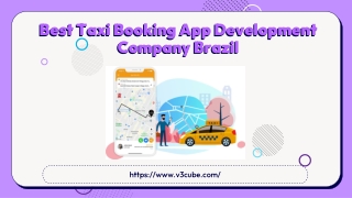 Best Taxi Booking App Development Company Brazil