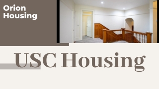 USC Housing |USC Apartments| USC Student Housing | Orion Housing