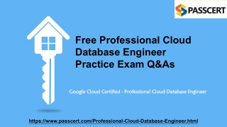 2022 Update Google Professional Cloud Database Engineer Dumps