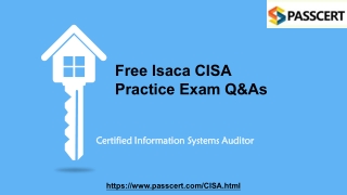 Certified Information Systems Auditor (CISA) Exam Dumps