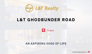 L&T Ghodbunder Road Thane Brochure