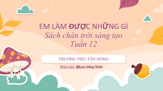 Bài giảng Toán Lớp 2 - Em làm được những gì?