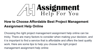 How-to-choose-affordable-best-project-management-assignment-help-online