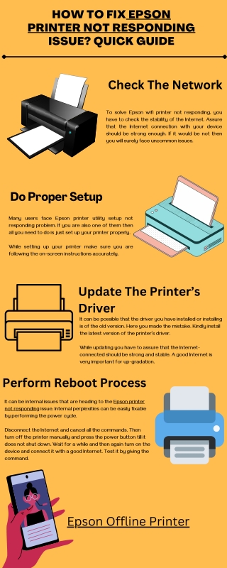 How To Fix Epson Printer Not Responding Issue Quick Guide