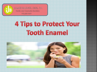 4 Tips to Protect Your Tooth Enamel