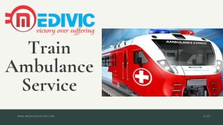 Grab Medivic Train Ambulance in Patna with Superb Medical Aids