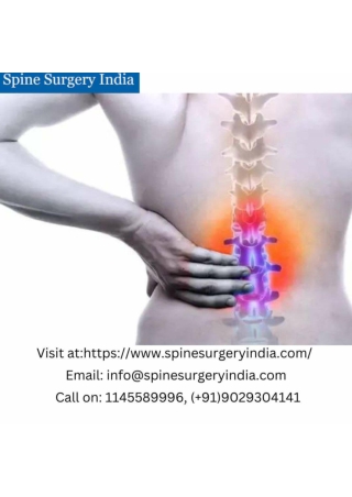 Why you should choose spine surgery in India?