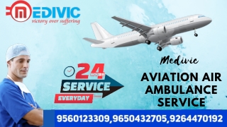 Now Book the Superb Air Ambulance Services in Patna and Ranchi by Medivic at Anytime