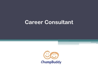 Career Consultant - ChampBuddy