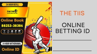 Online Cricket Id | The TIIS | 88253-38386