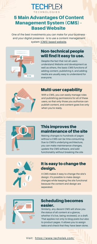5 Main Advantages Of Content Management System (CMS) -Based Website