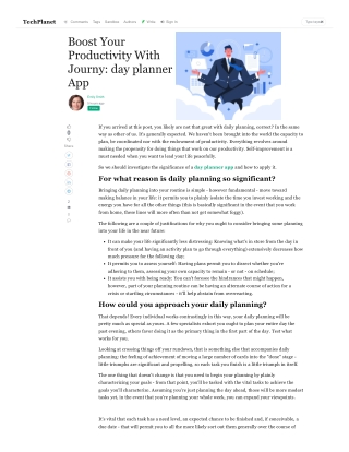 techplanet-today-post-boost-your-productivity-with-journy-day-planner-app