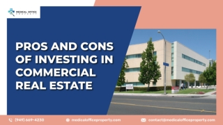 Pros And Cons Of Investing In Commercial Real Estate