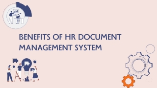 Benefits of HR Document Management System
