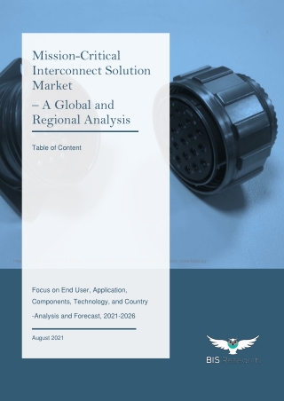 Mission-Critical Interconnect Solution Market