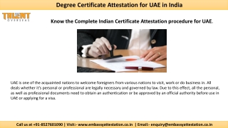 Get the solution for Apostille Attestation in India