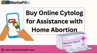 Buy Online Cytolog for Assistance with Home Abortion