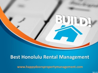 Best Honolulu Rental Management - www.happydoorspropertymanagement.com