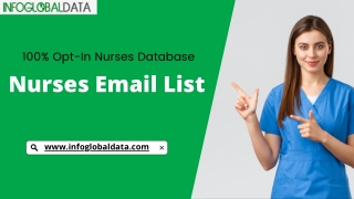 Buy 100% verified Nurse Email List IN US