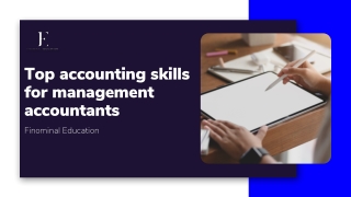 Top accounting skills for management accountants