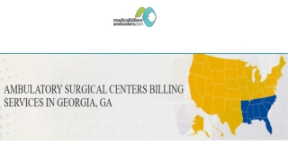 AMBULATORY SURGICAL CENTERS BILLING SERVICES IN GEORGIA