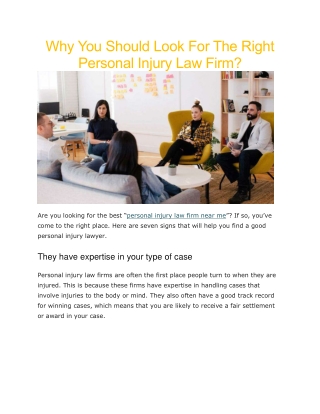 personal injury law firm near me