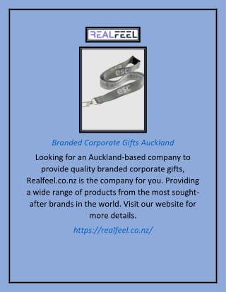 Branded Corporate Gifts Auckland