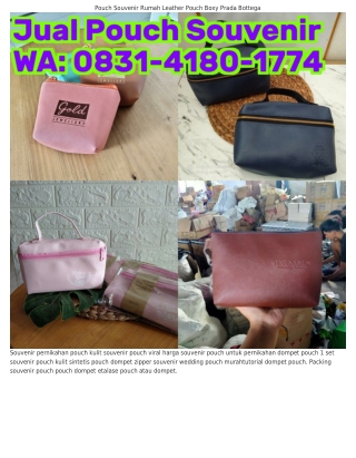 08ᣮ1•ㄐ180•1ᜪᜪㄐ (WA) Pouch Dompet Souvenir Pouch Dompet 400 Ribu