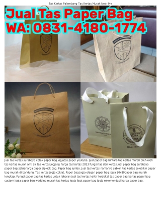 ౦831_Ꮞ18౦_177Ꮞ (WA) Paper Bag Warna Hitam Harga Tas Kertas Di Makassar