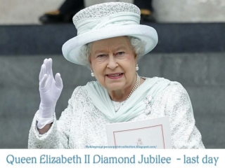 Queen Elisabeth II Diamond Jubilee - last day