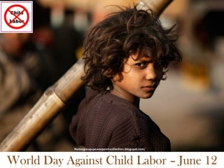 World day against Child Labor (June 12)