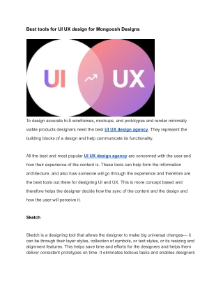 _UI UX Design Agency _ Mongoosh Designs